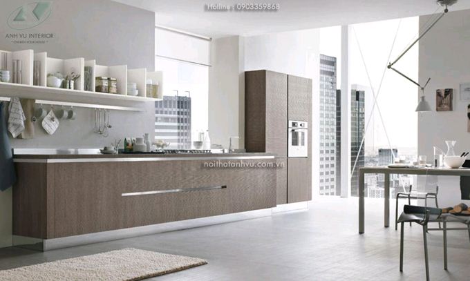 So sánh giá các loại tủ bếp đẹp